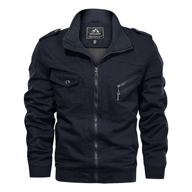 ThicK Work Jacket mænd Fashing Custom Plus Size Bomber Fleece Winter Coat Varm slid-resive